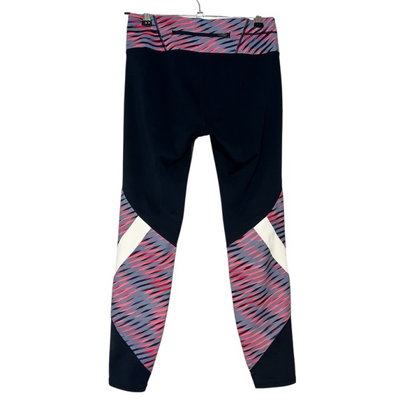 Women’s Athleta Electra Sonar 7/8 Tight Blue and Pink Mesh Calf Leggings Small - Picture 5 of 10